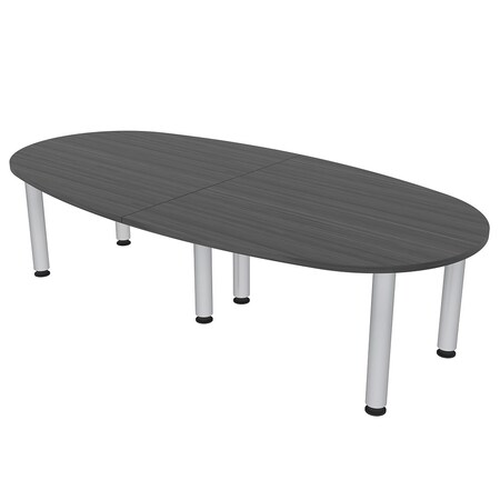 Skutchi Designs 45 in W, 96 in L, 29 in H, Engineered Wood Top, Grey HAR-BOVL-46X93-PT-AN